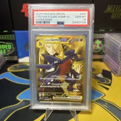 PSA 10 Cynthia's Garchomp ex 241/182 Pokemon TCG Destined Rivals Hyper Rare - Image 1