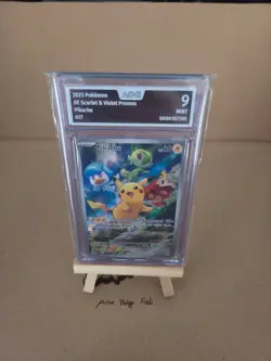 Pokemon TCG Pikachu Promo – Scarlet & Violet – Deutsch – AOG 9 - Image 2