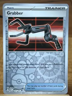 Pokemon TCG Trainer Grabber Scarlet & Violet 151 Reverse Holo Uncommon - Image 1