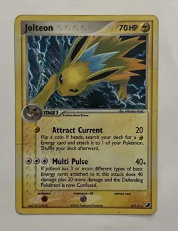 Pokemon - Jolteon 8/115 Reverse Holo, Unseen Forces - Image 1