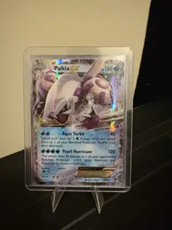 Pokemon TCG Palkia EX 31/122 XY BREAKpoint Ultra Holo Rare LP - Image 1