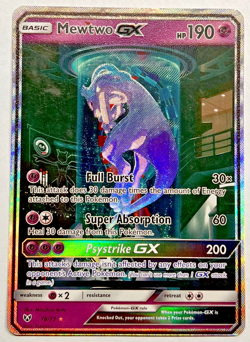 Pokemon Mewtwo GX (Secret Shining Rare) 78/73 Shining Legends - Image 1