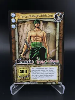 One Piece Quest Begins Zoro Zolo Ending Road Of The Sword CH023 Holo Foil VLP - Image 1