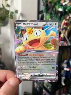 Meowth Ex 062/088 - Double Rare - Mega Evolution: Perfect Order - Pokemon TCG - Image 1