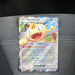 Meowth Ex 062/088 - Double Rare - Mega Evolution: Perfect Order - Pokemon TCG - Image 1