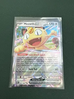 Pokemon Cards Meowth EX 062/088 Perfect Order - Image 1