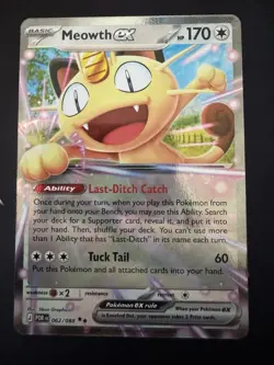 Pokemon Cards Meowth EX 062/088 Perfect Order - Image 1