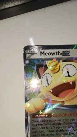Meowth EX 062/088 Double Rare Perfect Order Pokemon - NM/Pack Fresh - Image 2