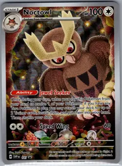 Noctowl SVP 141 SV: Scarlet & Violet Promo Cards - Pokemon Card - NM - Image 1