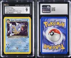 CGC 9 MINT Dark Gyarados Team Rocket 8/82 Holo Prerelease Promo Pokemon Card 043 - Image 1