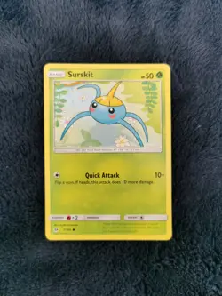 • SURSKIT 7/149 | ⚫ | SUN & MOON | Pokemon Cards TCG | NM • - Image 1