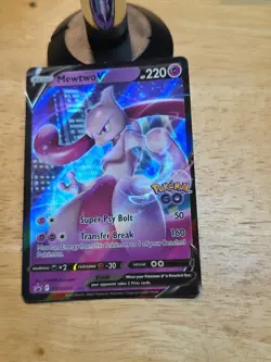 Mewtwo V SWSH223 SWSH: Sword & Shield Promo Cards Holo - Image 2