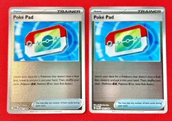 Poke Pad Reverse Holo 081/088 - Perfect Order Pokemon TCG Set of 2 - Image 1