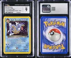 CGC 9 MINT Dark Gyarados Team Rocket 8/82 Holo Prerelease Promo Pokemon Card 025 - Image 1