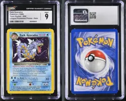 CGC 9 MINT Dark Gyarados Team Rocket 8/82 Holo Prerelease Promo Pokemon Card 022 - Image 1