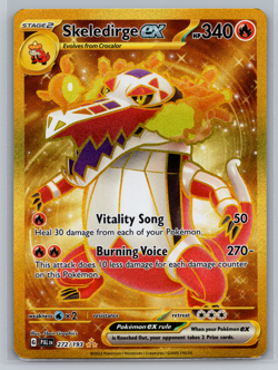 Pokemon Skeledirge ex 272/193 Hyper Rare Paldea Evolved NM - Image 1