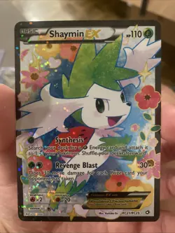 Moderately Played, English - 1 x Pokemon Shaymin-EX - RC21/RC25 - Full Art Ultra - Image 1