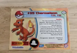 Pokemon Charizard charmeleon charmander 1999 TV Series Topps - Image 3