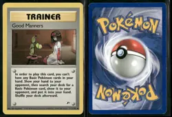 ✰ GOOD MANNERS 111/132 UNCOMMON GYM HEROES POKEMON ✰ MP - Image 1