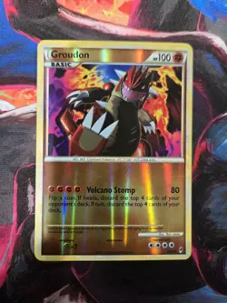 Near Mint Groudon 6/95 Call of Legends Reverse Holo 2011 Pokemon - Image 1