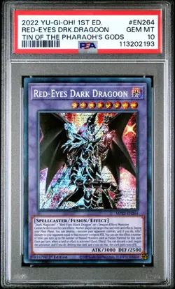 2022 Yu-Gi-oh! Red-Eyes Dark Dragoon - MP22-EN264 - PSA 10 GEM MINT - Image 3
