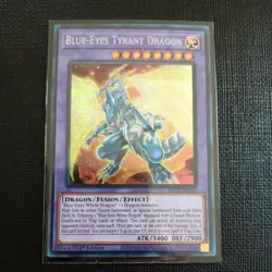 Yu-Gi-Oh! Blue-Eyes Tyrant Dragon - MP23-EN019 - NM Prismatic Secret Rare 1st - Image 1