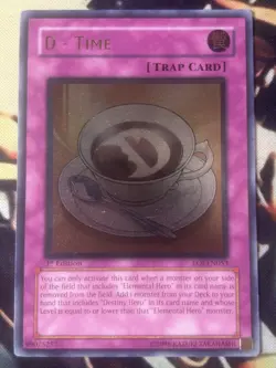 Yugioh: D - Time - EOJ-EN053 - Ultimate Rare - 1st Edition - NM - Image 1