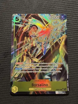 One Piece Card Game Adventure on KAMI's Island BORSALINO (ALT ART) EB04-058 ENG - Image 1