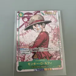 ONE PIECE Card Monkey D. Luffy OP13 SEC Carrying on His Will Japanese - Image 1