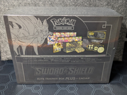Pokemon TCG Sword & Shield Zacian ETB Elite Trainer Box Plus Factory Sealed 820650807435 - Image 3