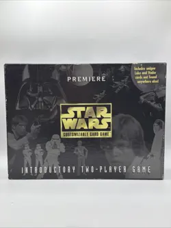 Star Wars Premiere Card Game Introductory 2-Player Game. Not Complete 73000403607 - Image 1