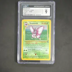 Pokemon TCG Venomoth Jungle 13/64 Holo CGC 9 Rare Stage 1 English 1999 Card - Image 1