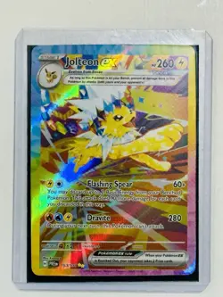 Pokemon TCG Jolteon EX Prismatic Evolutions Card 153/131 - Image 1
