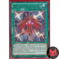 Yugioh Rank-Up-Magic Revolution Force CROS-EN057 Rare 1st Edition NM - Image 1