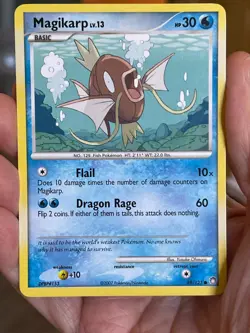POKEMON MAGIKARP LV.13 89/123 COMMON MYSTERIOUS TREASURES NM CARD - Image 1