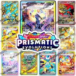 Pokemon SV9 PRE PRISMATIC EVOLUTIONS EX SAR AR IR HOLO STAMPED PROMO TCG Cards - Image 1