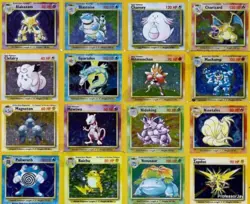 POKEMON CARDS 1ST GEN ORIGINAL VINTAGE BASE SET + JUNGLE + FOSSIL + ROCKET WOTC - Image 1