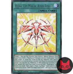 Yugioh Rank-Up-Magic Raid Force DOCS-EN054 Rare 1st Edition NM - Image 1