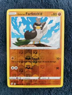 FARFETCH'D 094/192 | ⚫ | Reverse HOLO | REBEL CLASH | Pokemon Cards TCG | NM - Image 1