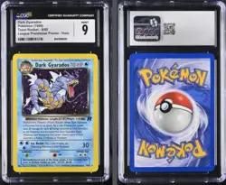 CGC 9 MINT Dark Gyarados Team Rocket 8/82 Holo Prerelease Promo Pokemon Card 020 - Image 1