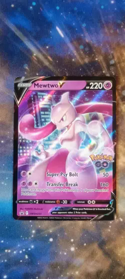 Mewtwo V SWSH223 SWSH: Sword & Shield Promo Cards Holo - Image 1