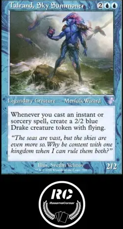 Talrand, Sky Summoner Retro MTG NM TSR Rare Merfolk Fast Tracked Shipping - Image 1