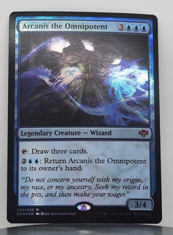 Foil - Arcanis the Omnipotent - Speed vs. Cunning - DDN - 42/82 - MTG - Image 1