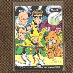 MTG Hex #0017 Marvel Universe Eternal Legal (MAR) NM/M Ungraded Borderless Reg - Image 1