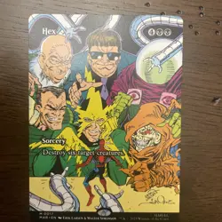 x1 Hex MAR Marvel Universe Spider-Man MTG 17 M/NM 1x Free Shipping - Image 1