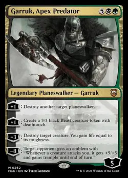 Garruk, Apex Predator - Commander: Modern Horizons 3 #0262 MTG Magic The Gatheri - Image 1