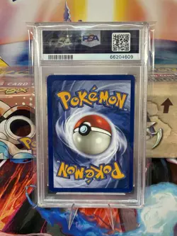 Pokemon 1999 Jungle Flareon Holo No Symbol Error PSA NM-MINT 8 - Image 2