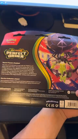 Pokemon Perfect Order 3 Pack Blisters - NEW SET Factory Sealed - Image 2