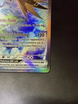 Pokemon Zapdos ex 202/165 Sv: Scarlet & Violet 151 Holo - Image 4