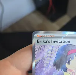 Pokemon - Erika's Invitation - 196/165 - Scarlet & Violet: 151 - Full Art Card - Image 3